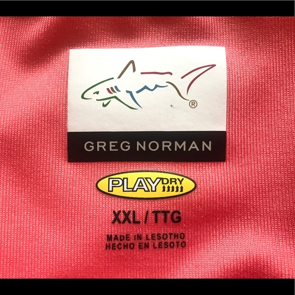 Greg Norman® Collection Geo Embossed Golf Polo - Picture 4 of 6